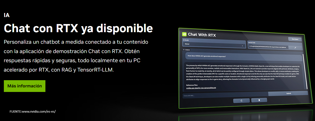 Chat con RTX NVIDIA