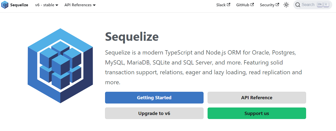 Sequelize Biblioteca Node JS